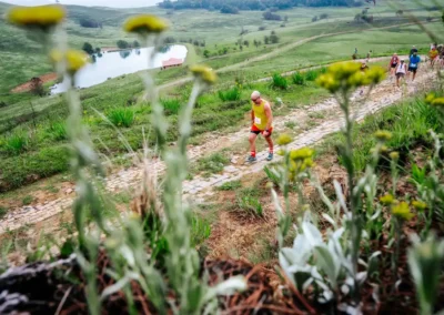Glencairn Trail Run 2026 Day 1 runners in the Southern Drakensberg
