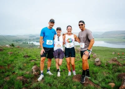 Glencairn Trail Run 2026 Day 1 runners in the Southern Drakensberg