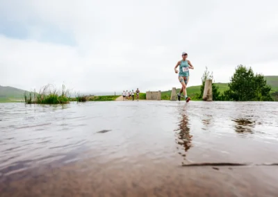 Glencairn Trail Run 2026 Day 1 runners in the Southern Drakensberg