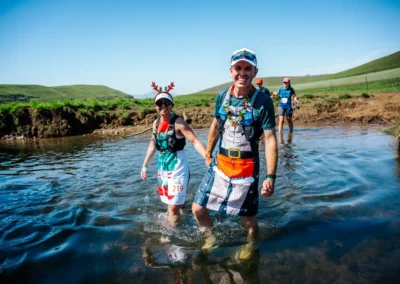 Glencairn Trail Run 2026 Day 1 runners in the Southern Drakensberg